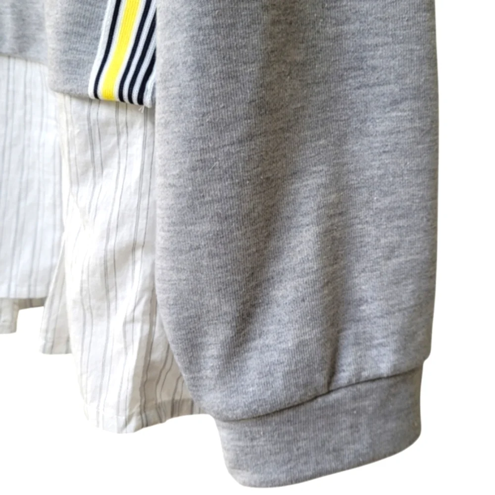 Maeve Stripe Tape Twofer Blouse Size XS - Picture 10 of 14